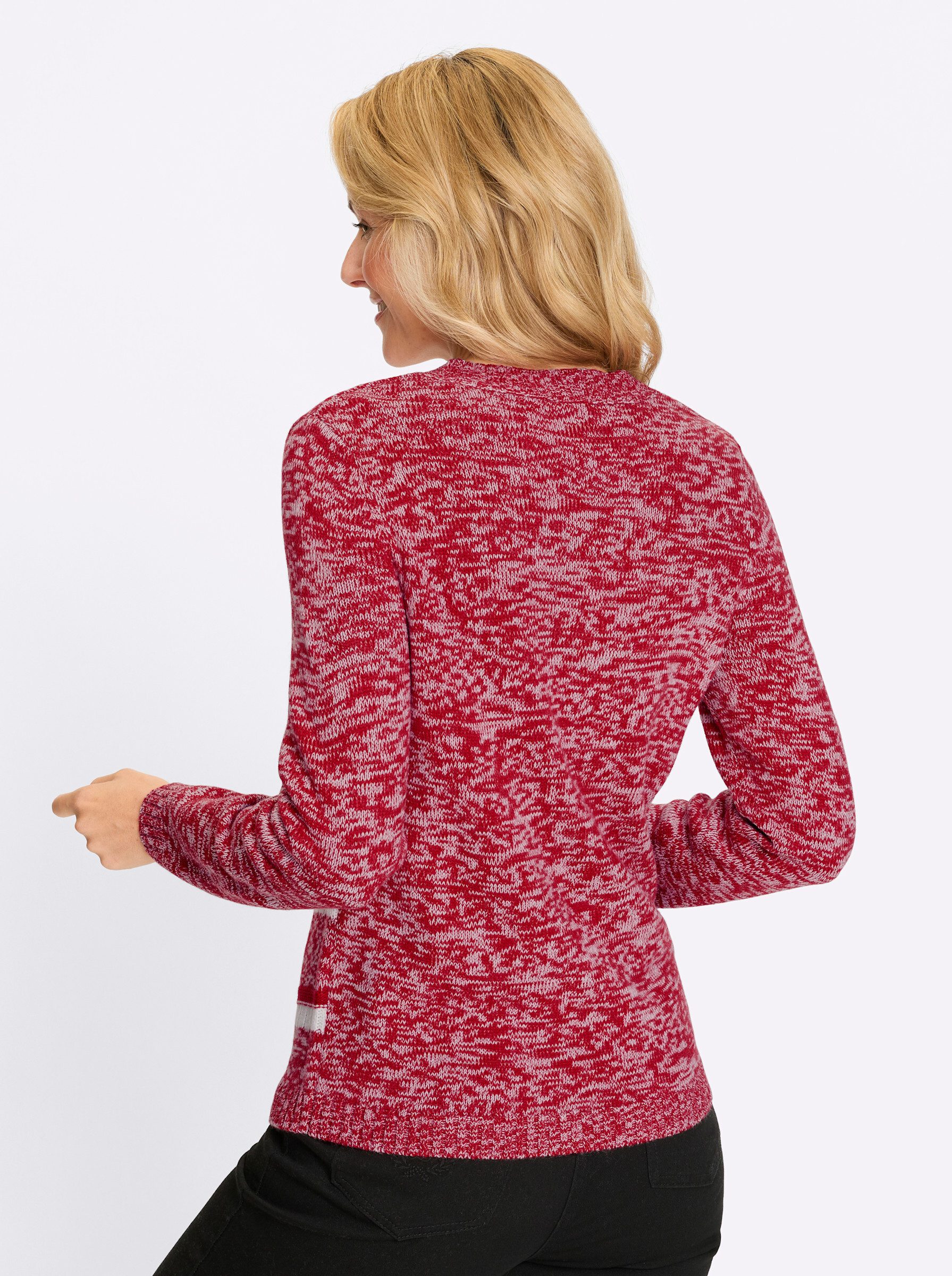 Sieh an! Strickpullover Langarm-Pullover günstig online kaufen