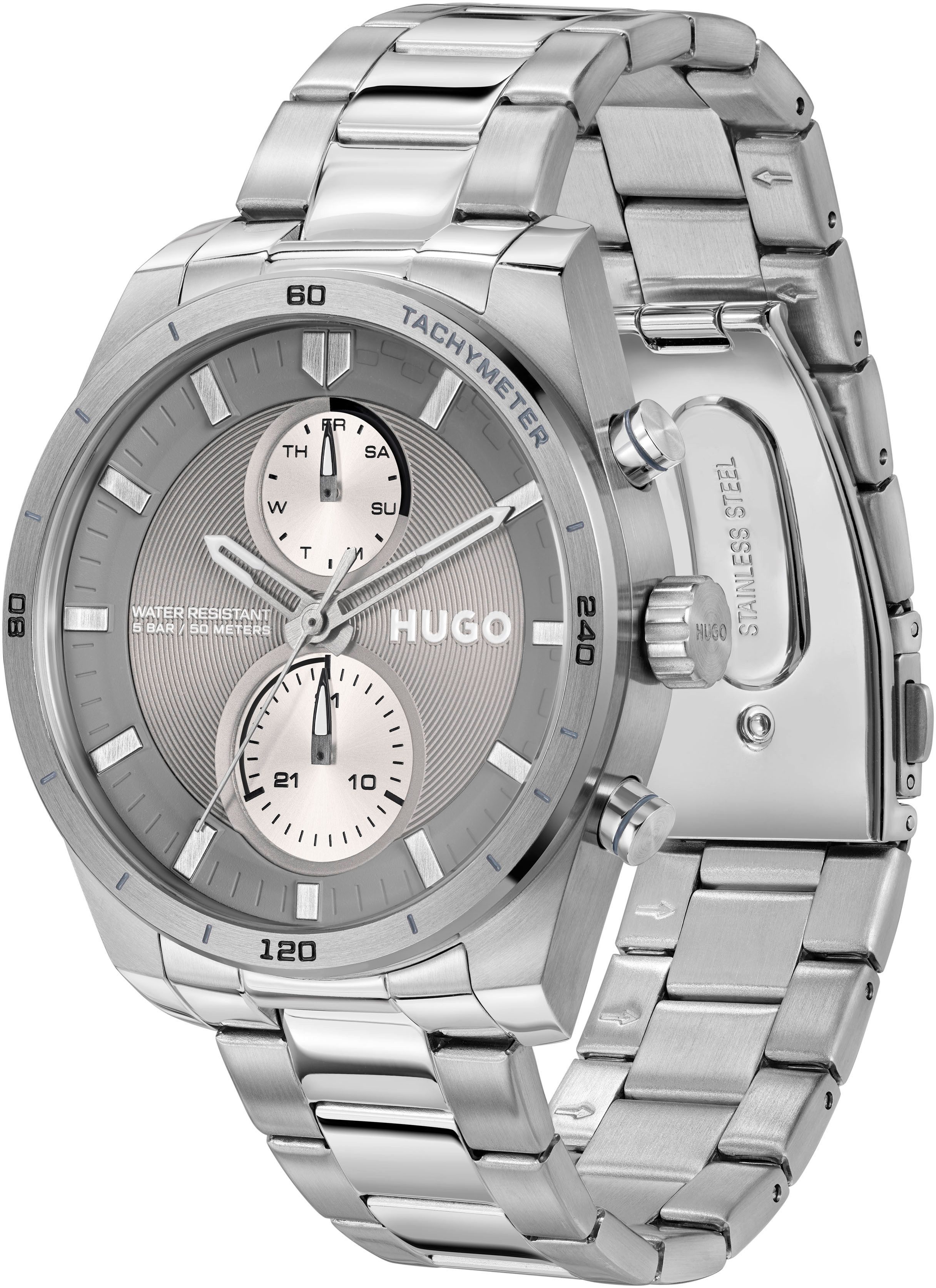 HUGO Multifunktionsuhr #FAST 1530372, Armbanduhr, Quarzuhr, günstig online kaufen
