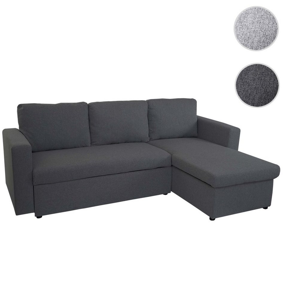 MCW Schlafsofa »MCW D20«, Ausziehbares Sofa mit Schlaffunktion, Mit  Staufach im Seitenteil, Beidseitig montierbar