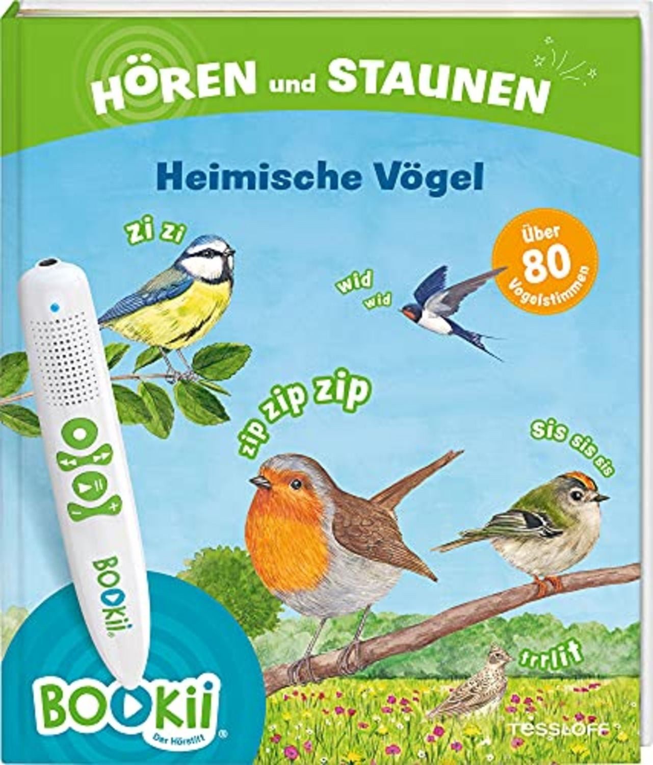 BOOKii® Hören und Staunen Heimische Vögel / Bärbel Oftring