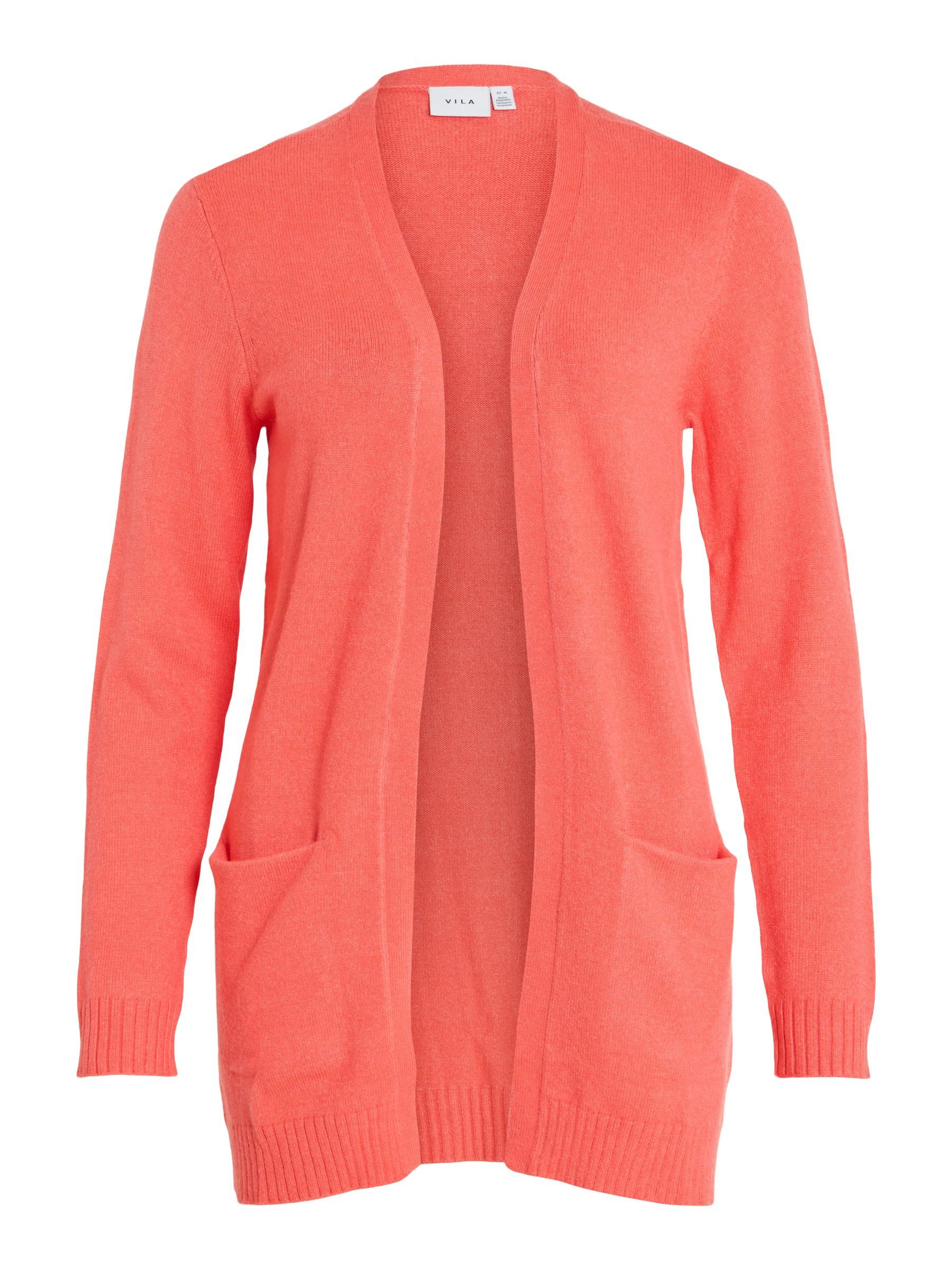 Vila Cardigan Feinstrick Basic Cardigan Stretch günstig online kaufen