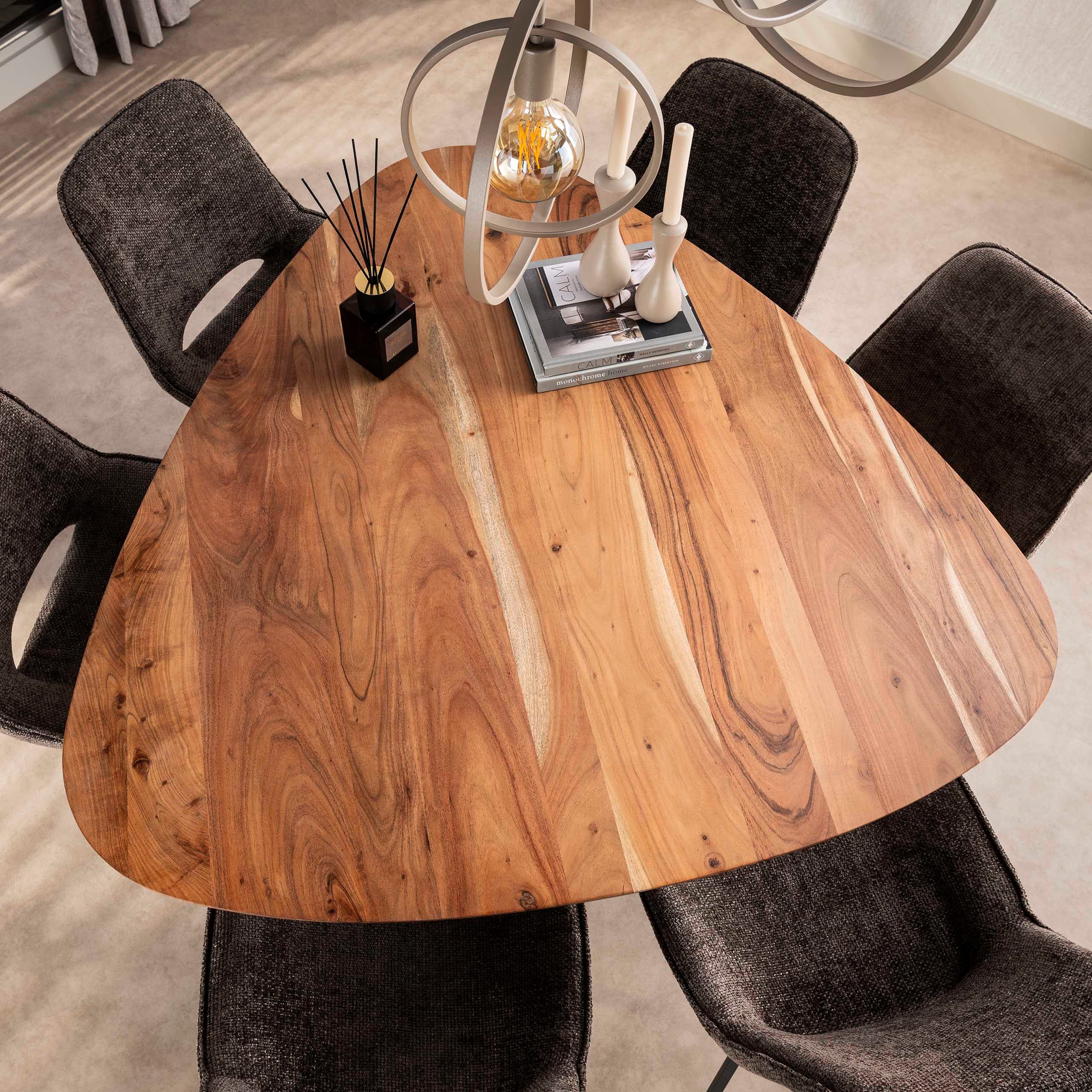 Sitheim-Europe Esstisch Esstisch Triangle 135x135cm / Massiv Akazie