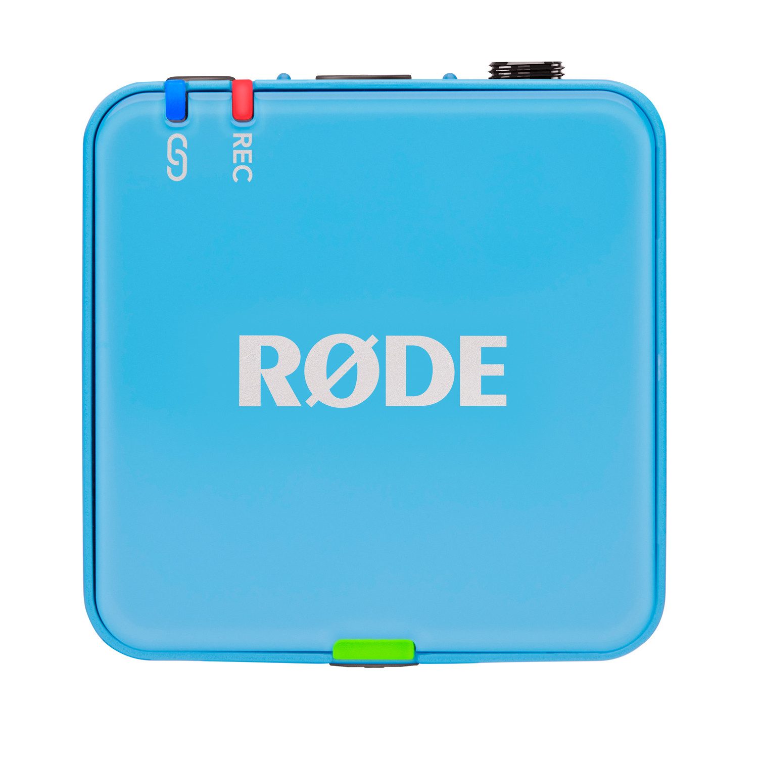 RØDE Rode Mikrofon-Funksystem Wireless GO Gen 3 Blau Digitales Aufnahmegerät (32 Bit Float Recording)