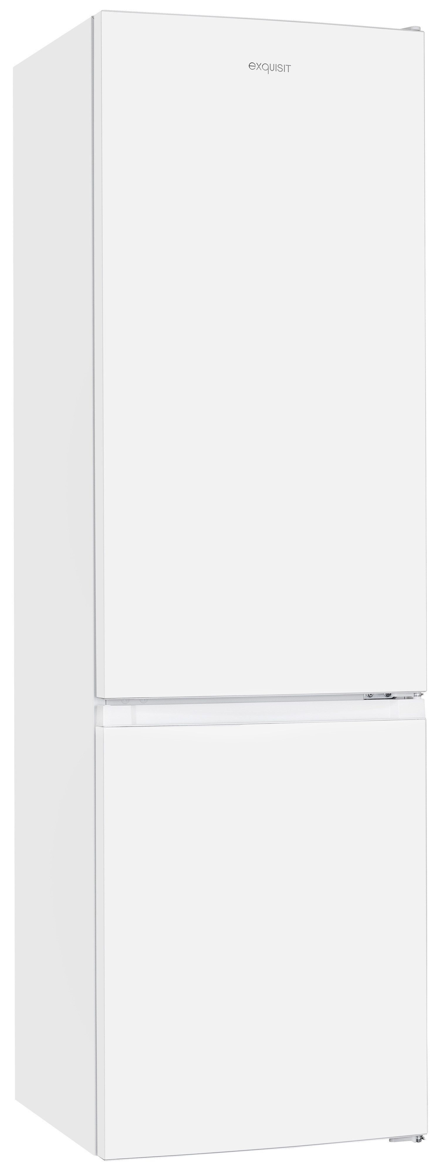 exquisit Kühl-/Gefrierkombination KGC265-70-040D weiss, 180 cm hoch, 54,5 cm breit