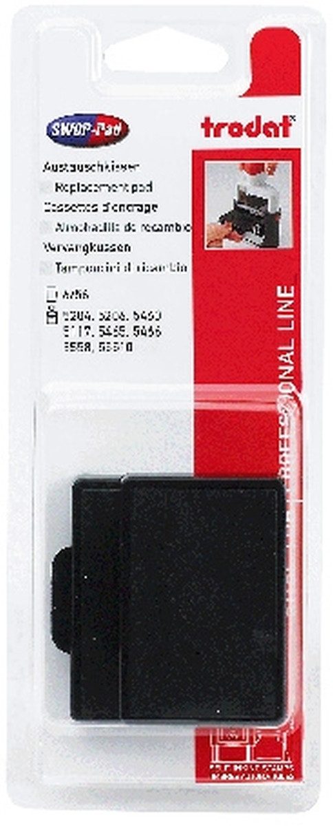 TRODAT Stempel Ersatzstempelkissen Swop Pad 6/56 VE=2 Stück grün