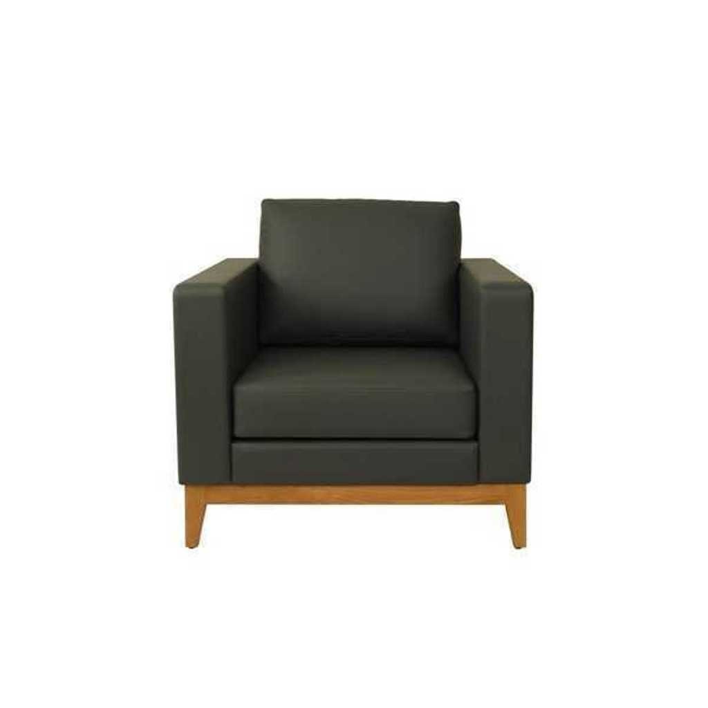 Büro Sessel Designer Einsitzer Made Europa JVmoebel Dunkelgrüner Relaxsesel (1-St., 1-Sitzer Sessel 1x Sessel), Relax in