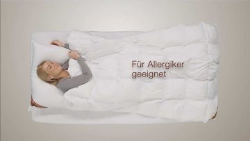 Sommerbettdecke, daunen-federn.de Bettdecke warm, daunen-federn.de, Füllung: 90% Daunen / 10% Federchen, allergikerfreundlich