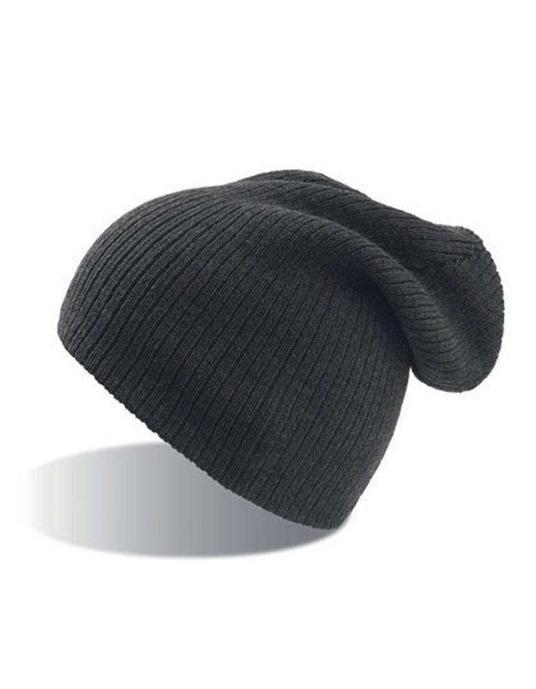 Goodman Design Beanie Strickmütze Mütze Brooklin Beanie Übergroßes Beanie Black Melange