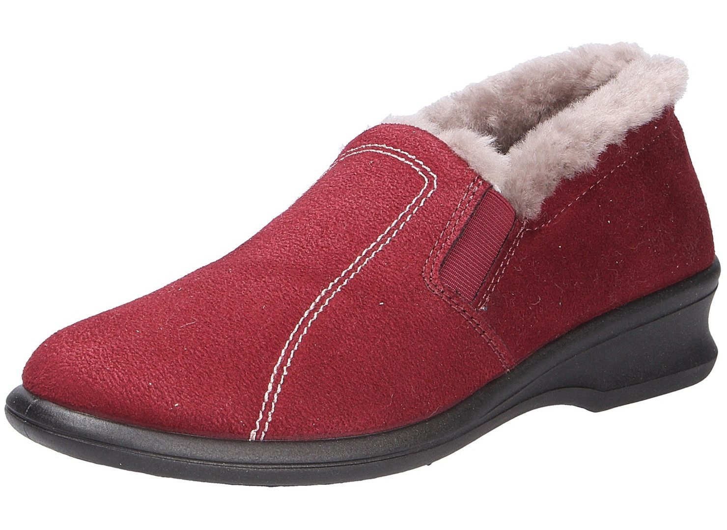 Rohde Rohde Damen Hausschuhe rot Größe Hausschuh