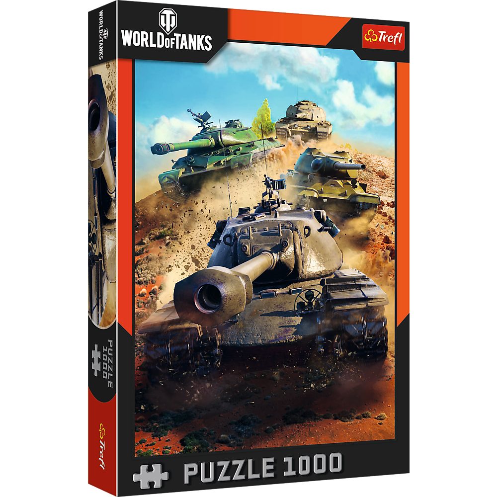 Trefl Puzzle World of Tanks 1000 Teile Puzzle, 1000 Puzzleteile