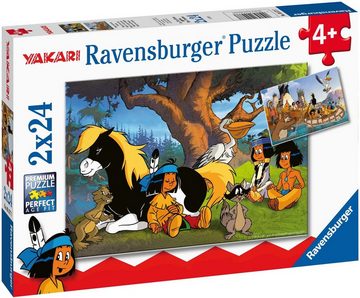 Ravensburger Puzzle Yakari und seine Freunde, 24 Puzzleteile, Made in Europe, FSC® - schützt Wald - weltweit