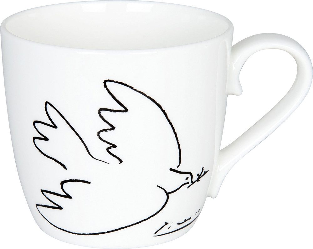 Becher Könitz Tasse Picasso - Die Taube des Friedens