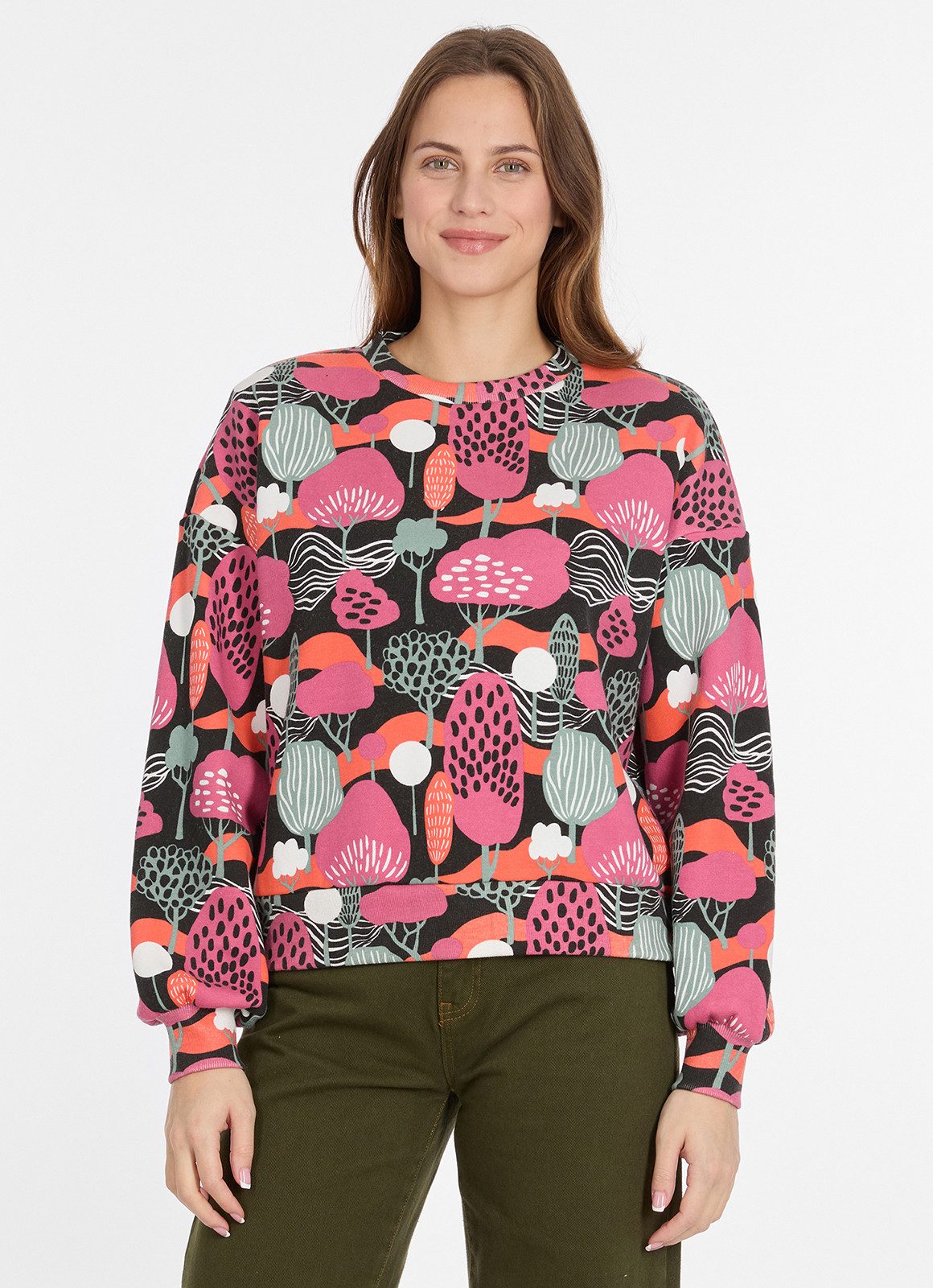 Ragwear Sweatshirt WUSS PRINT günstig online kaufen