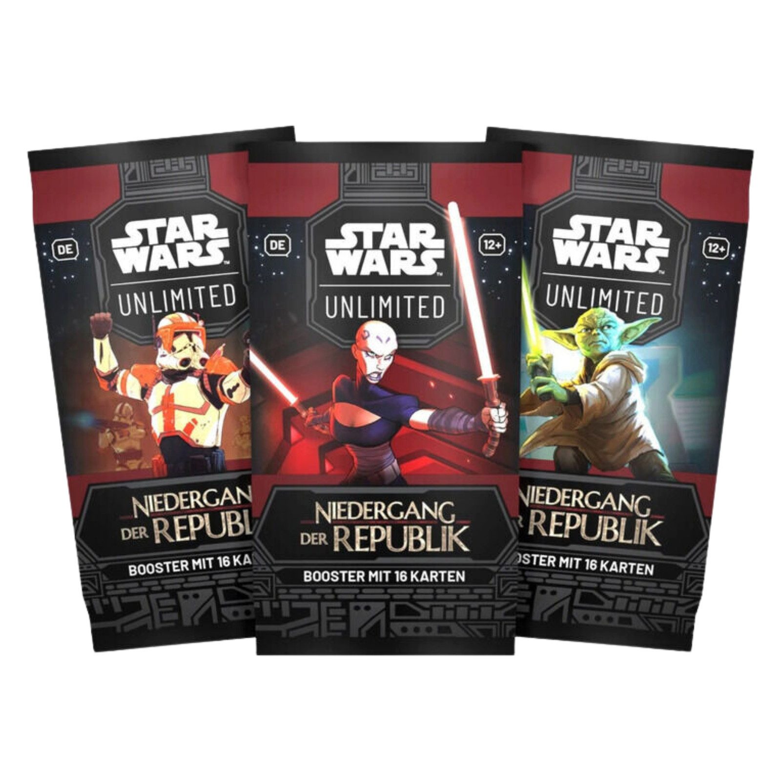 Star Wars Sammelkarte Star Wars: Unlimited Niedergang der Republik Booster Display Deutsch