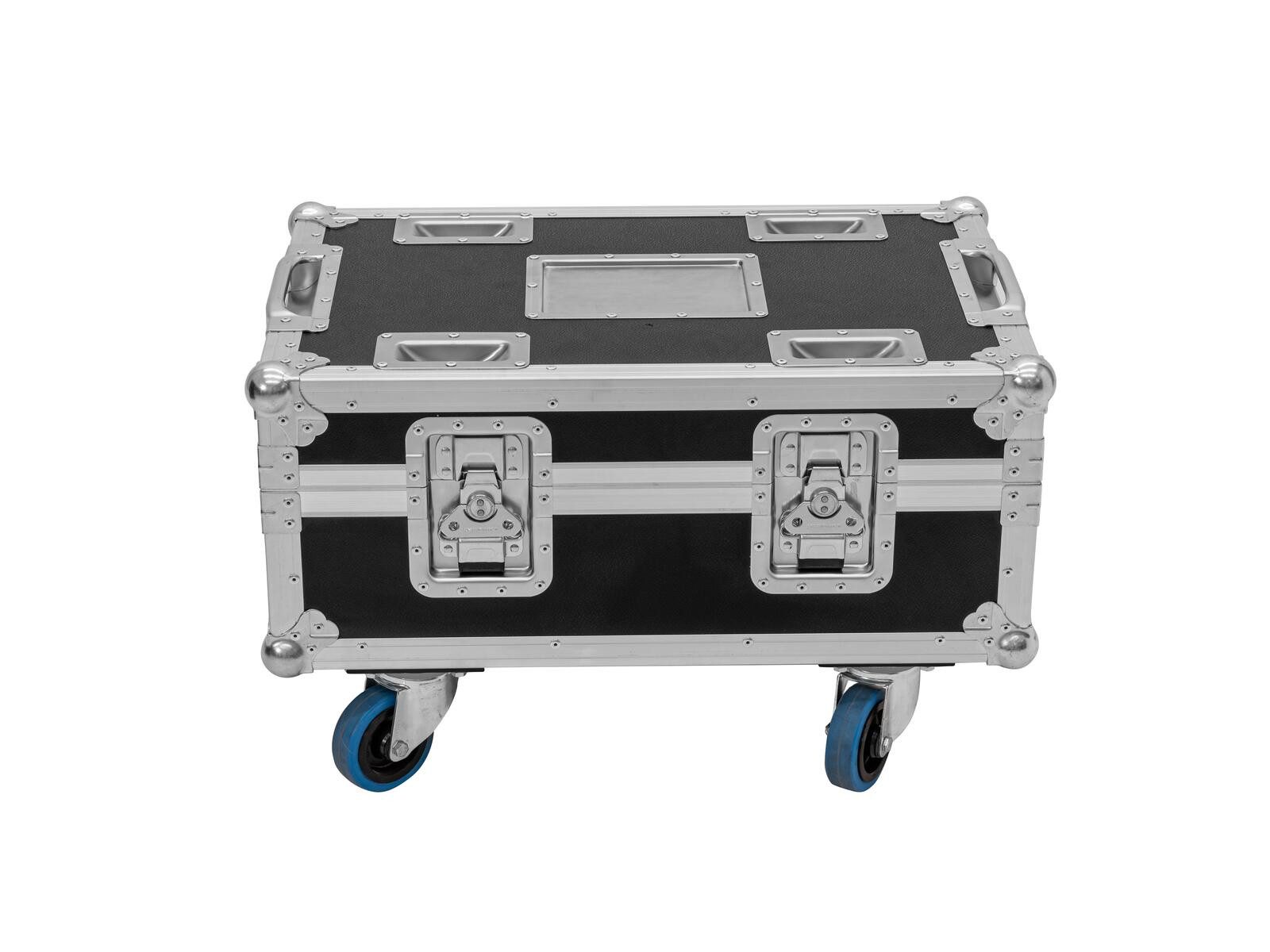 Thumbnail - Roadinger Transportbehälter ROADINGER Flightcase BAS-1 8x SILENT PAR 6 QCL FLOOR