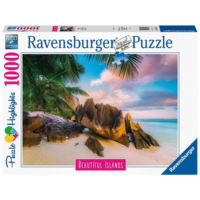 Ravensburger Puzzle »Seychellen« 1000 Puzzleteile Made in Germany FSC® - schützt Wald - weltweit