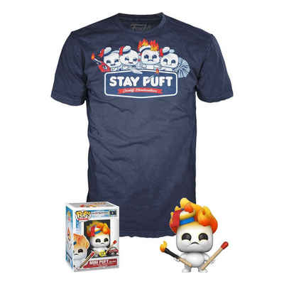 Funko Print-Shirt Stay Puft Quality Marshmallows T-Shirt mit Funko POP! - Ghostbusters Legacy