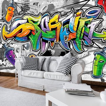 Consalnet Fototapete »Buntes Graffiti«, glatt, Motiv