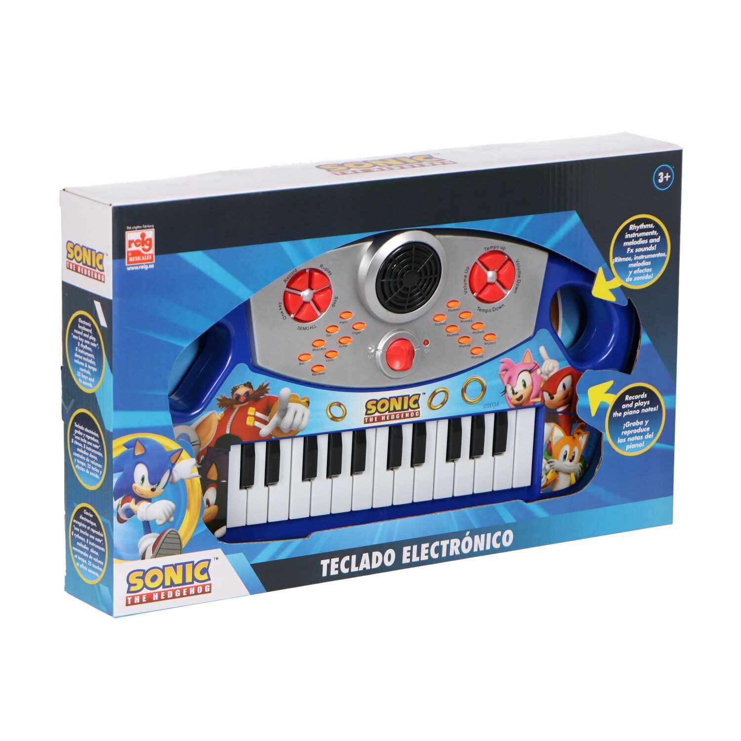 Spielzeug-Musikinstrument The Hedgehog Keyboard 25 Tasten für junge Musiker
