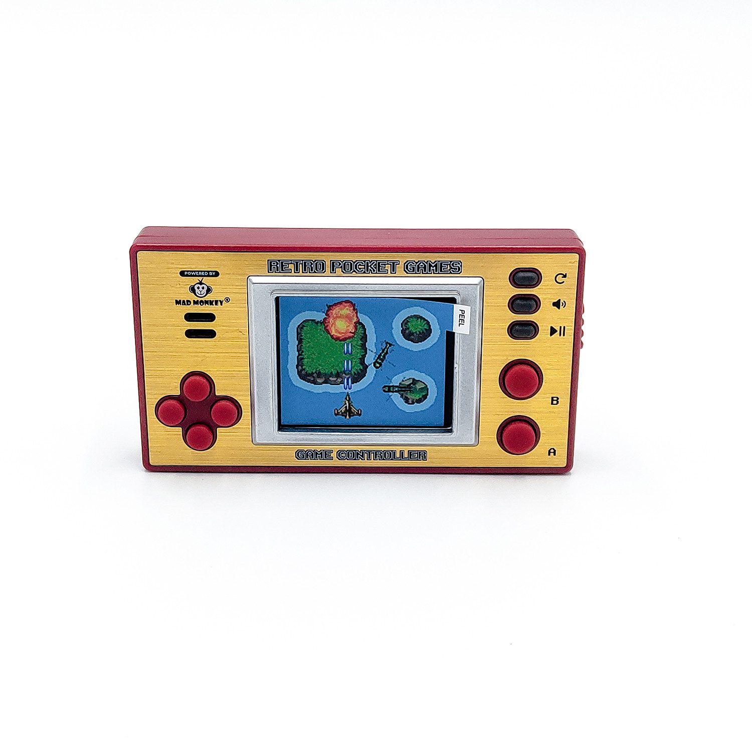 Retro Handheld Spielekonsole für unterwegs, 153 Spiele, Mad Monkey