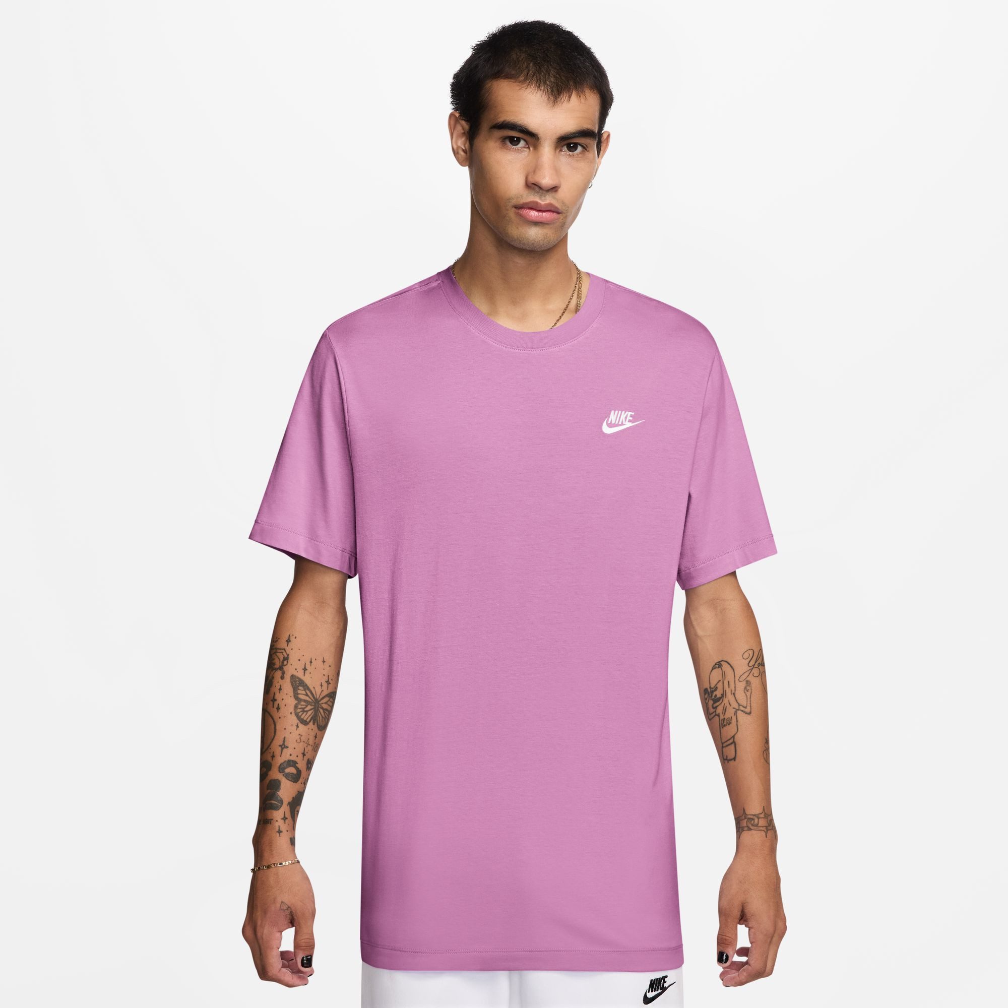 Nike Sportswear T-Shirt M NSW CLUB TEE Regular Fit, Kurzarm, Rundhalsausschnitt