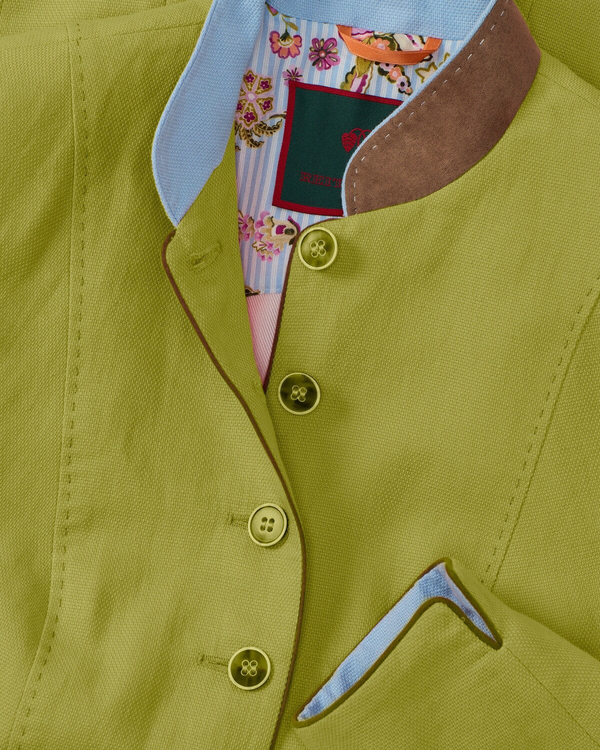 Reitmayer Trachtenjacke Gehrock mit Kontrastdetails