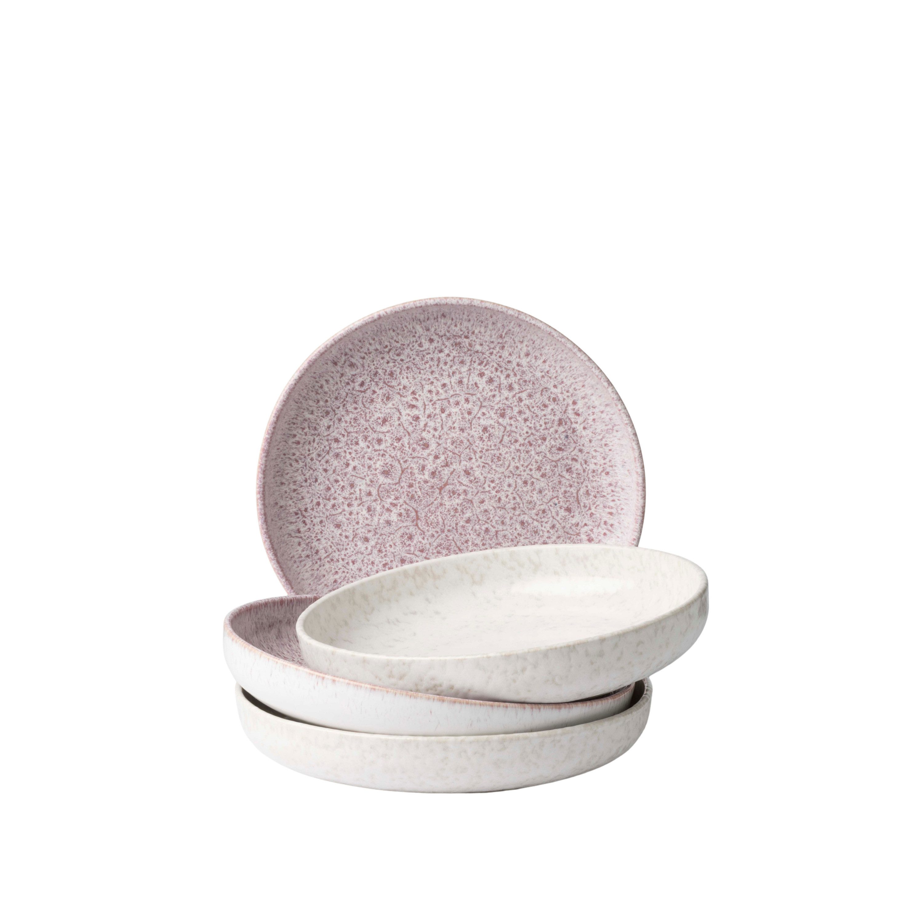 Gipfelstück Teller-Set Alpenwiese (4-tlg), 4 Personen, Steinzeug