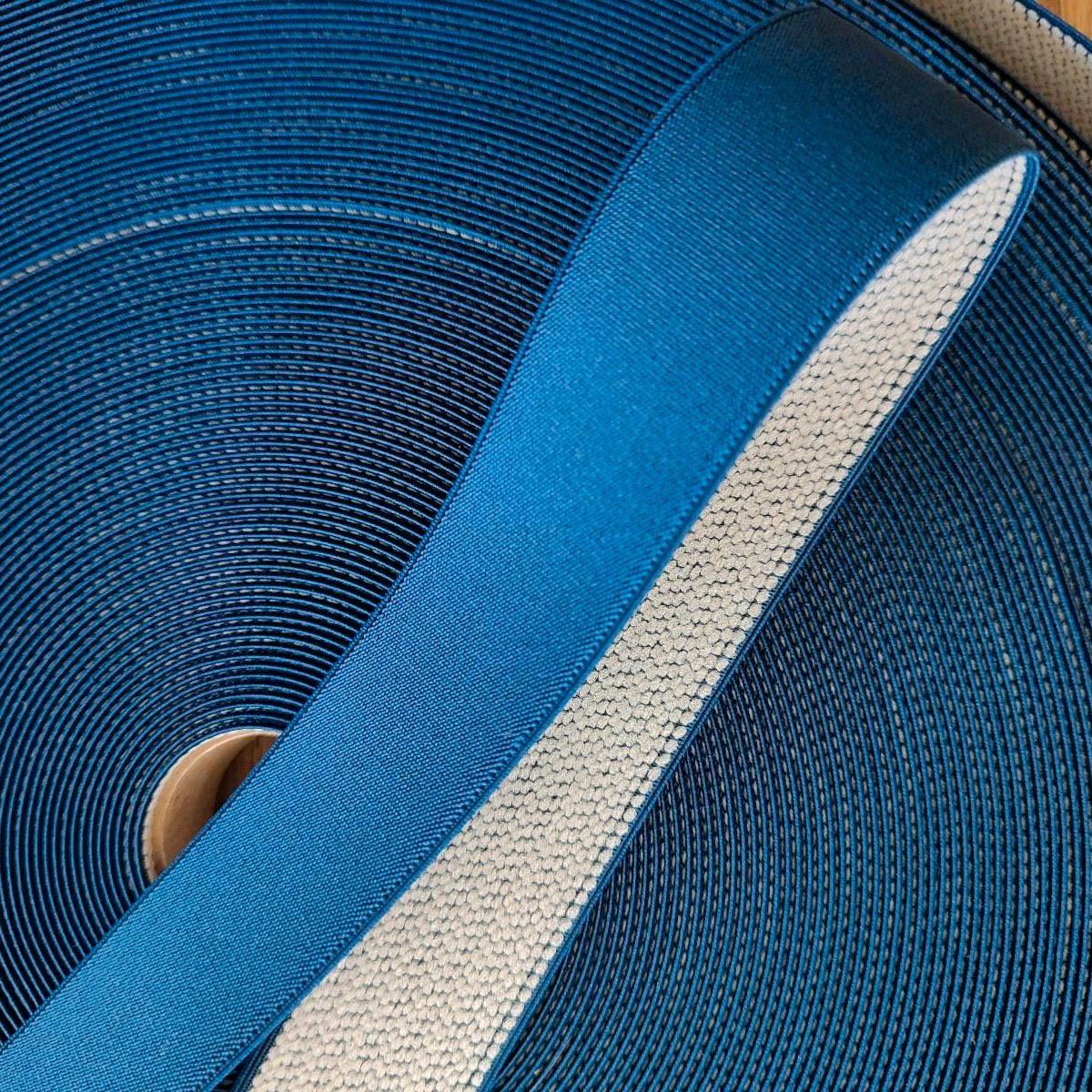 larissastoffe Gummiband 10m Gummiband 30mm blau Elastikband elastisches Band Hosen Unterwäsche, Hochwertige Industriequalität
