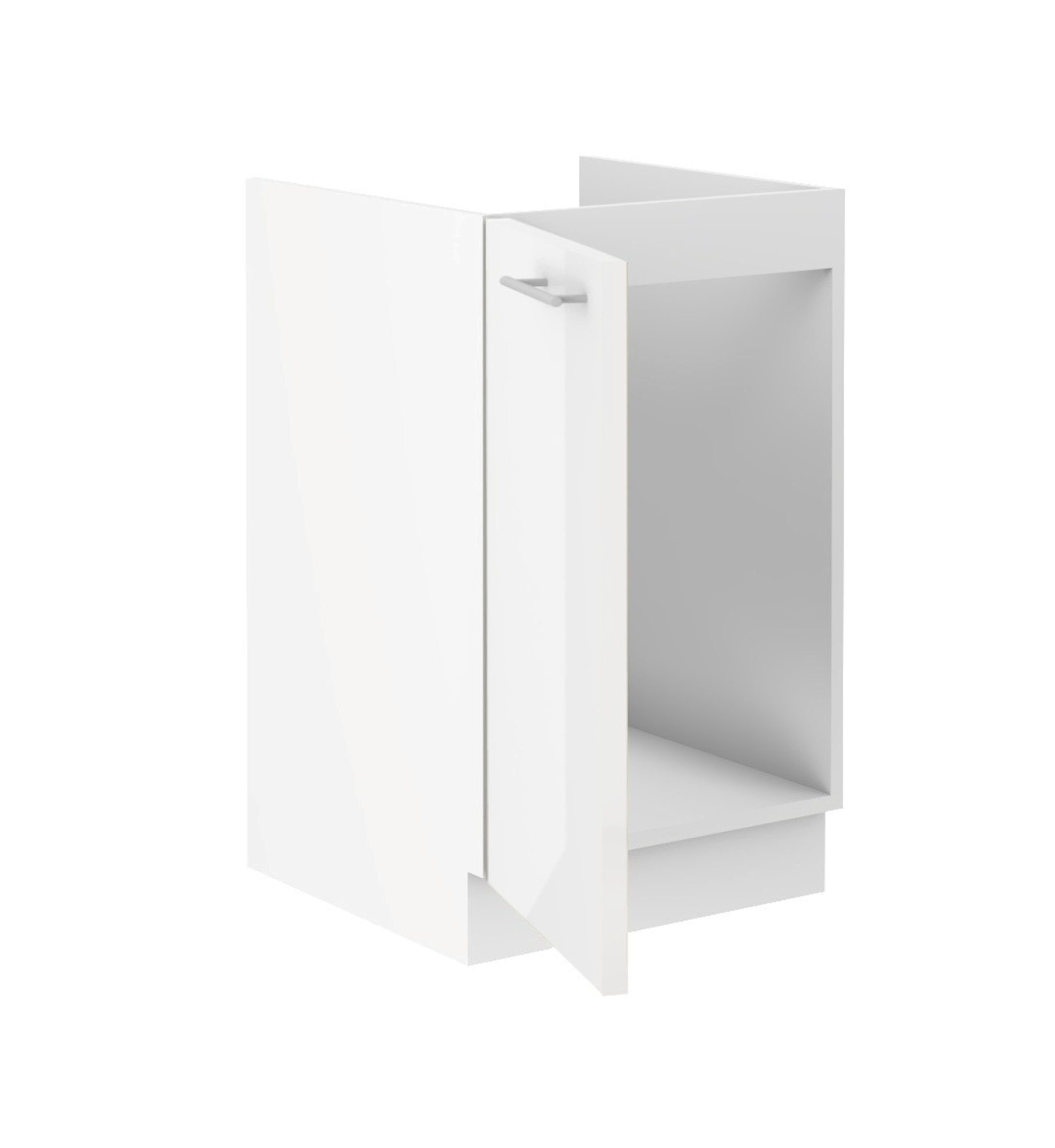 Küchen-Preisbombe Spülenunterschrank 50 Küche Lara Weiß Hochglanz + Weiß ma günstig online kaufen