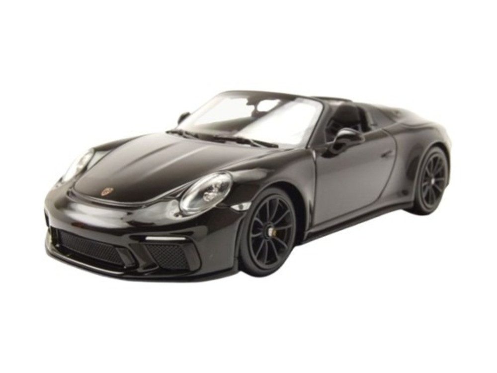 Minichamps Modellauto Porsche 911 (991) Speedster 2019 schwarz, Maßstab 1:43