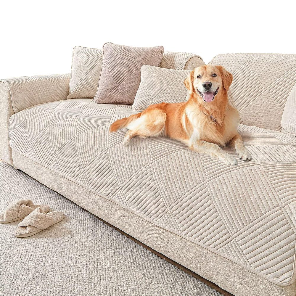 Coonoor Sofabezug 1 2 3 4 Sitzer Sofabezüge Couch Überzug L Form Ecksofa Sofa Couch, Überwurfdecke, Sofahusse Sofaüberwürfe rutschfest Sofa Abdeckung