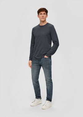 s.Oliver Langarmshirt Piqué-Longsleeve aus Modalmix