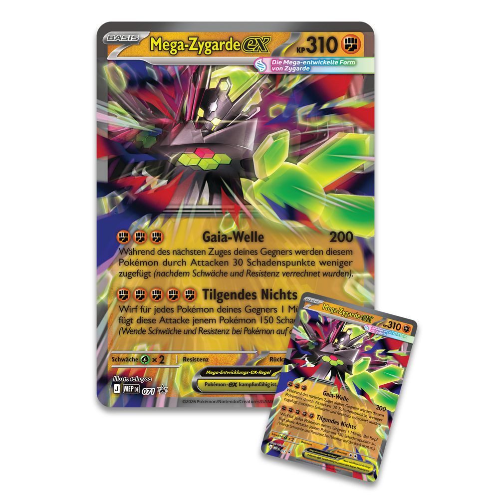POKÉMON Sammelkarte Mega-Zygarde-ex Premium Kollektion Pokemon Sammel-Karten deutsch