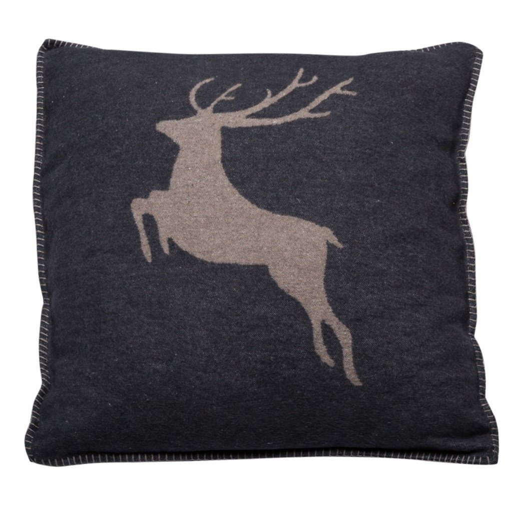 DAVID FUSSENEGGER Kissenhülle Sylt 'Hirsch' 50 x 50 cm günstig online kaufen
