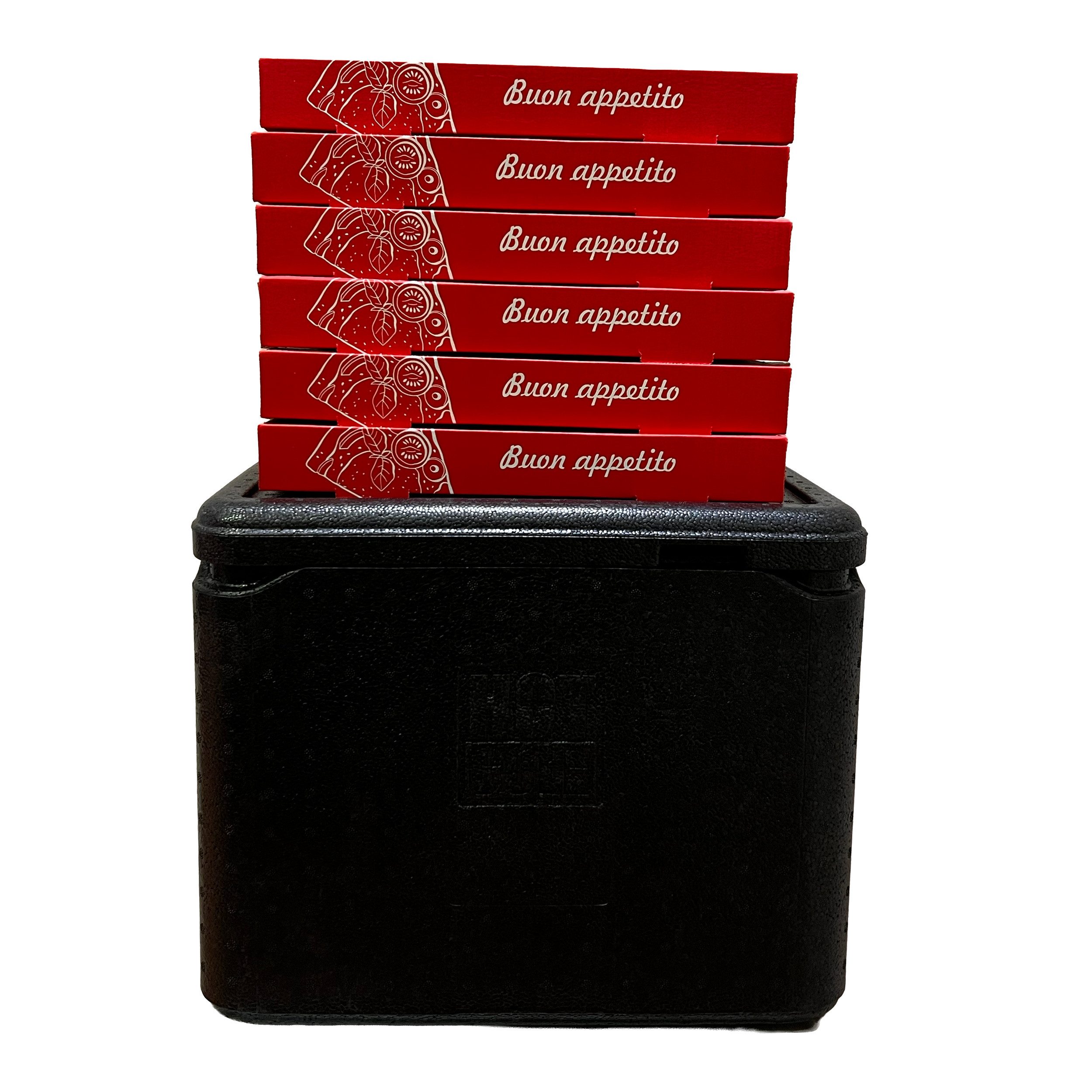 THE BOX Kühlbox The Box Thermobox Pizza groß, 32 L, Nutzhöhe 26,5 cm - 10 Stück, 32 l