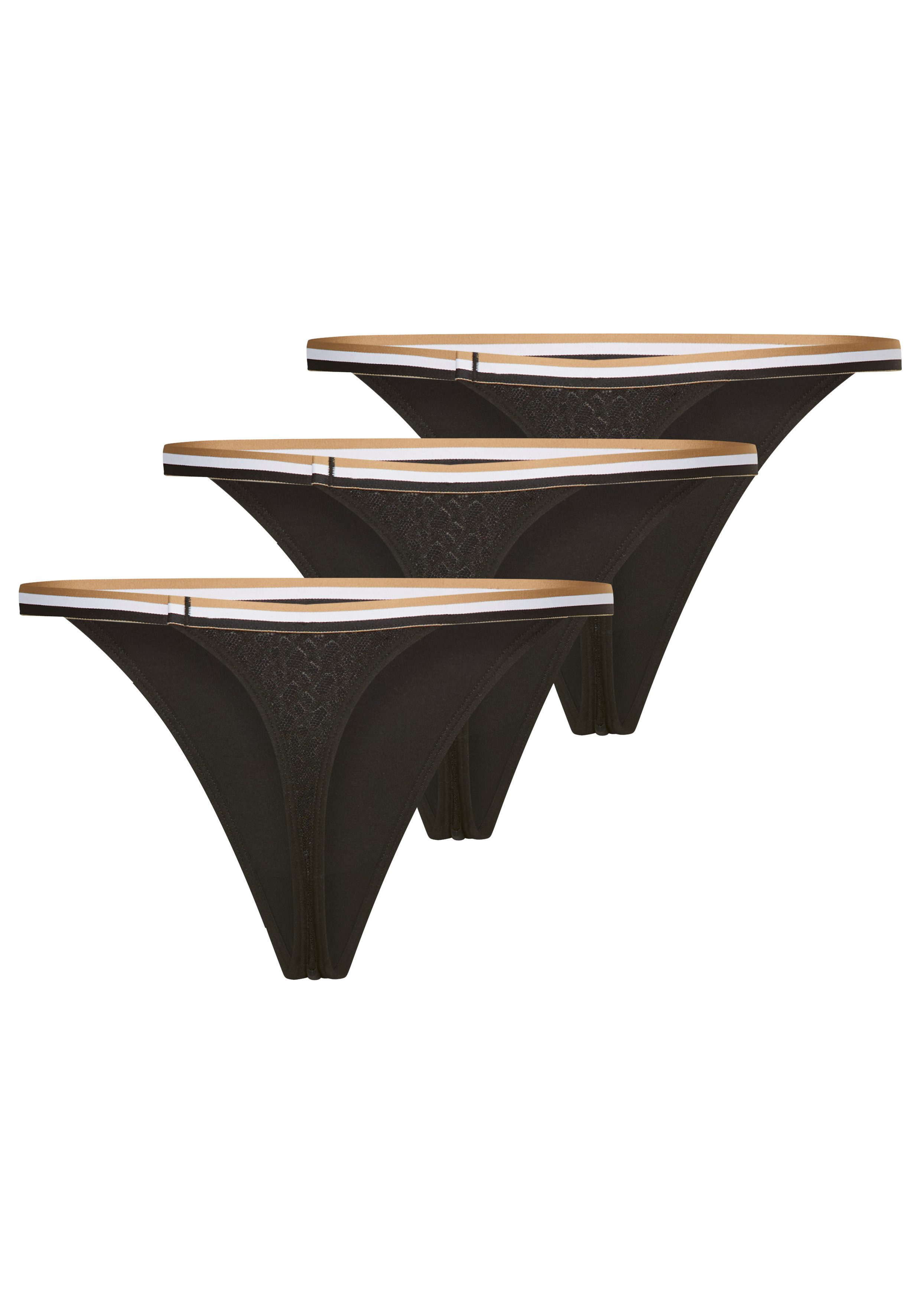 BOSS Stringtanga B LACE (3-St) günstig online kaufen