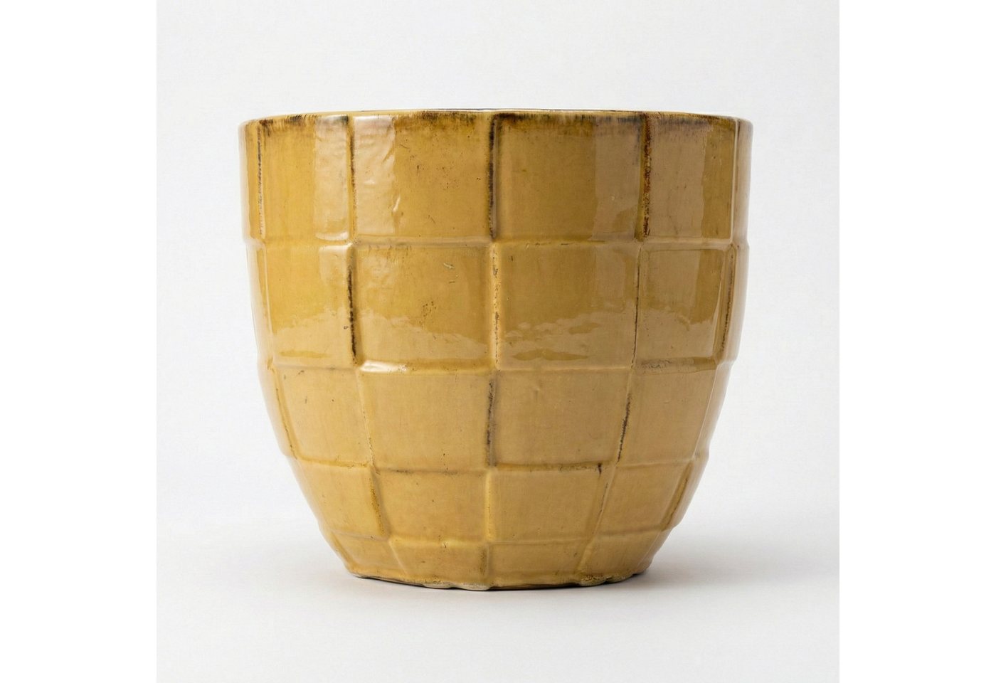 Teramico Blumentopf Pflanzgefäß "Egg Pot" Bronzo – Ø 21 bis 38 cm – Metallic (1 St), Frostfest, UV-Fest