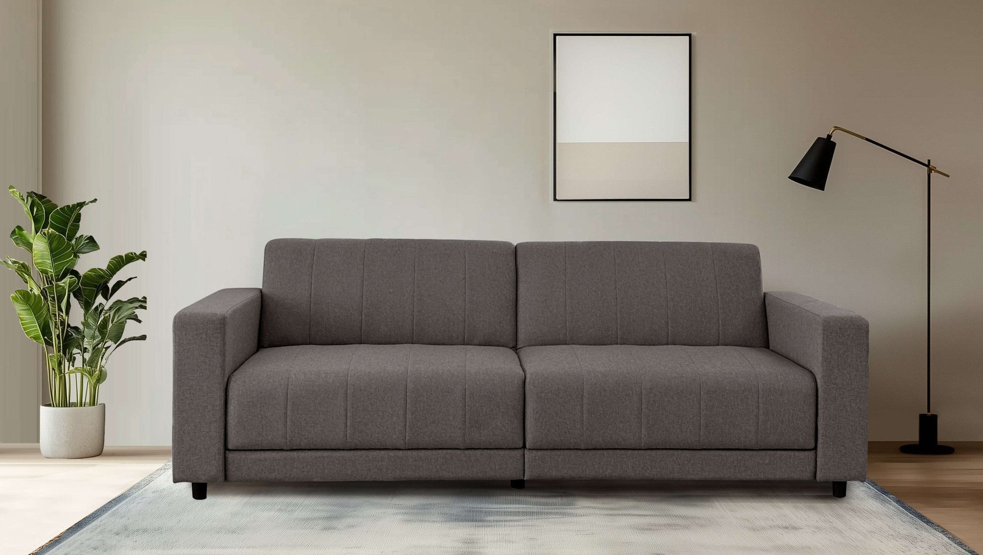 Dorel Home 3-Sitzer Allie II Schlafsofa günstig online kaufen