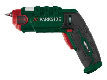 Parkside Akku-Bohrschrauber PARKSIDE 4 V Akku-Wechselbitschrauber Rapidfire 2.2, inkl. Bitset