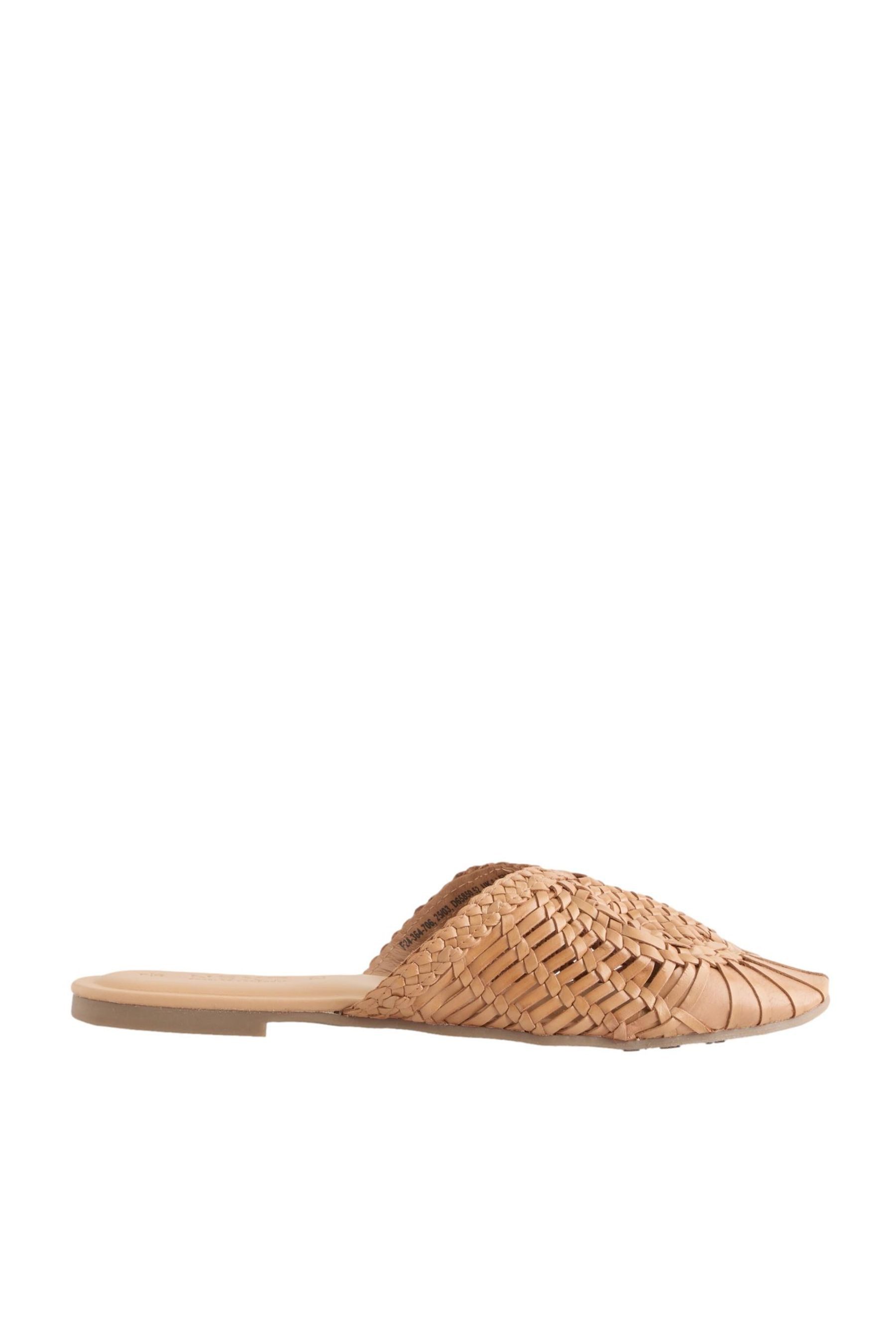 Next Forever Comfort® Lederpantoletten mit Flechtdesign Pantolette (1-tlg) günstig online kaufen