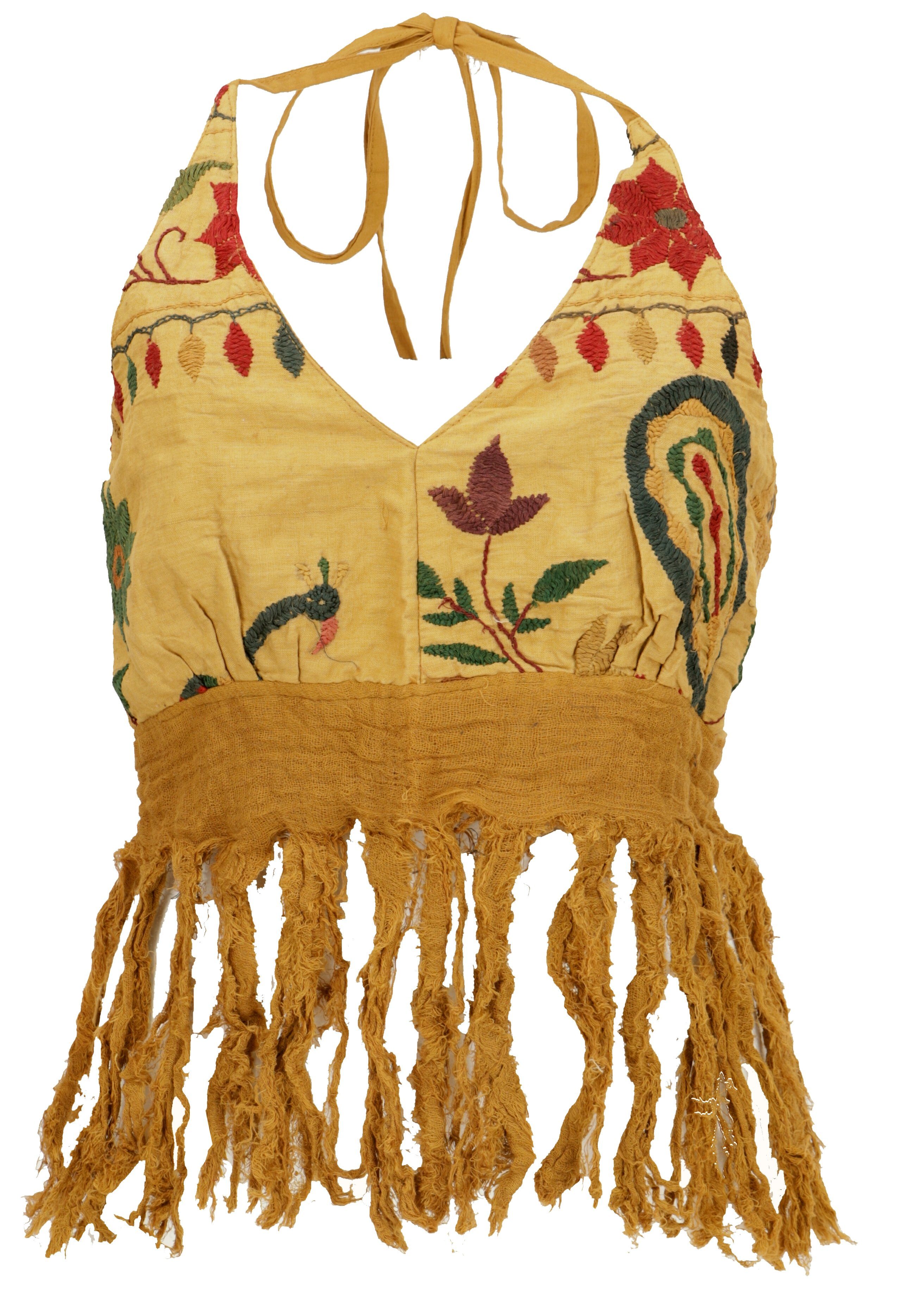 Guru-Shop T-Shirt Goa Top, Psytrance, Bandeau Top, Rückenfreies.. Festival, günstig online kaufen