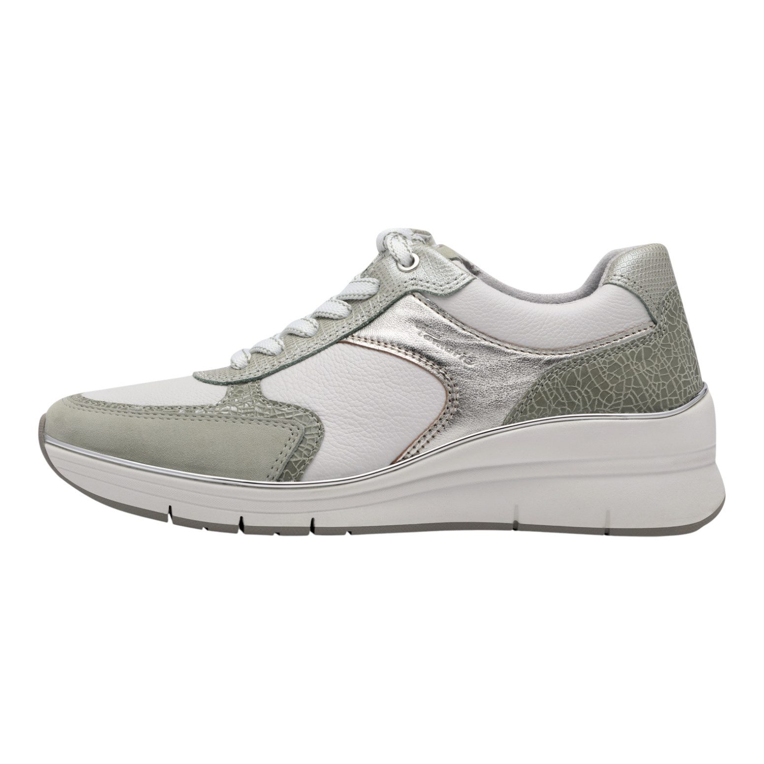 Tamaris PURERELAX Damen Sneaker 1-23764-43-770 SAGE COMB grün Sneaker