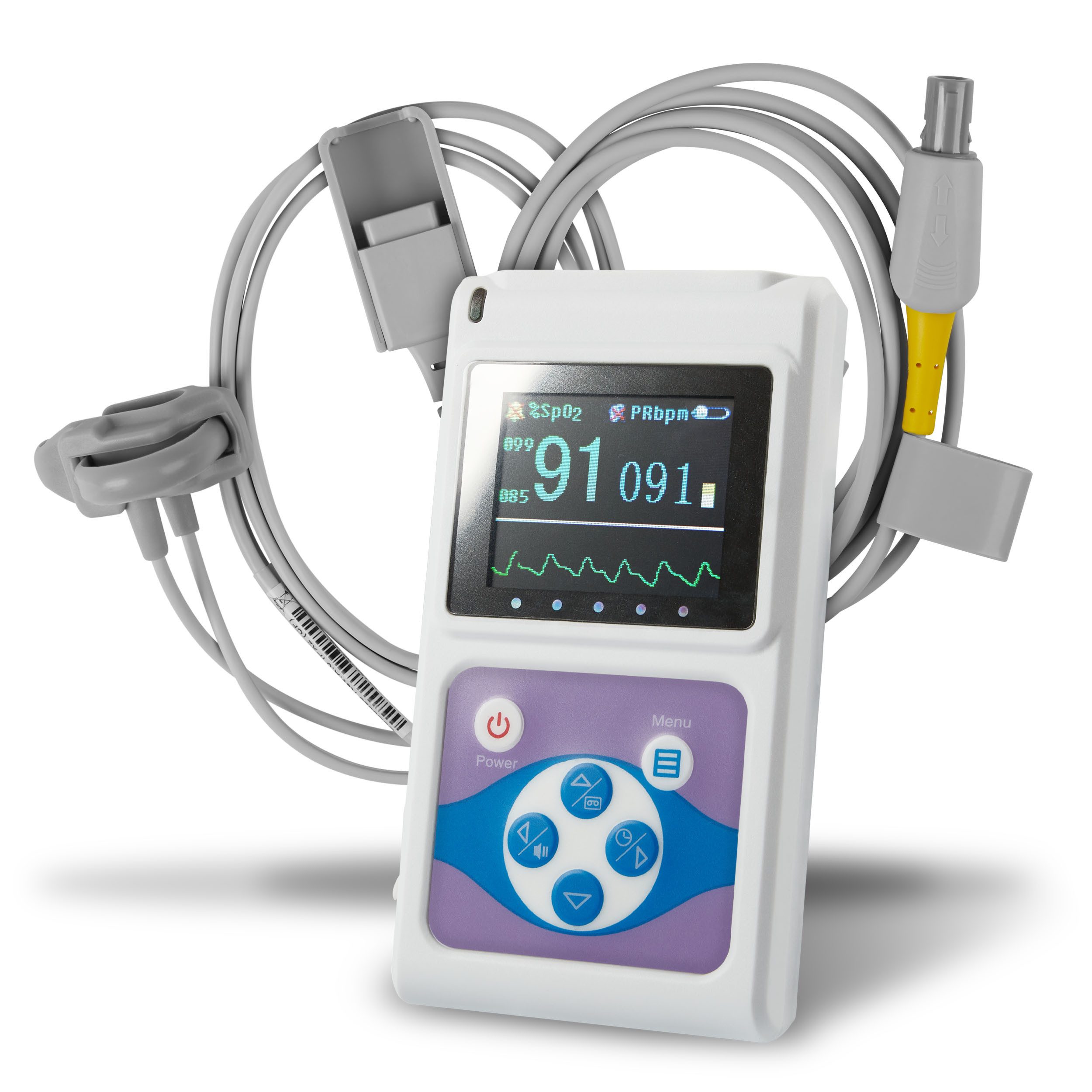 Pulsoximeter PO-650B mit Externem Sensor für Babys und Kleinkinder