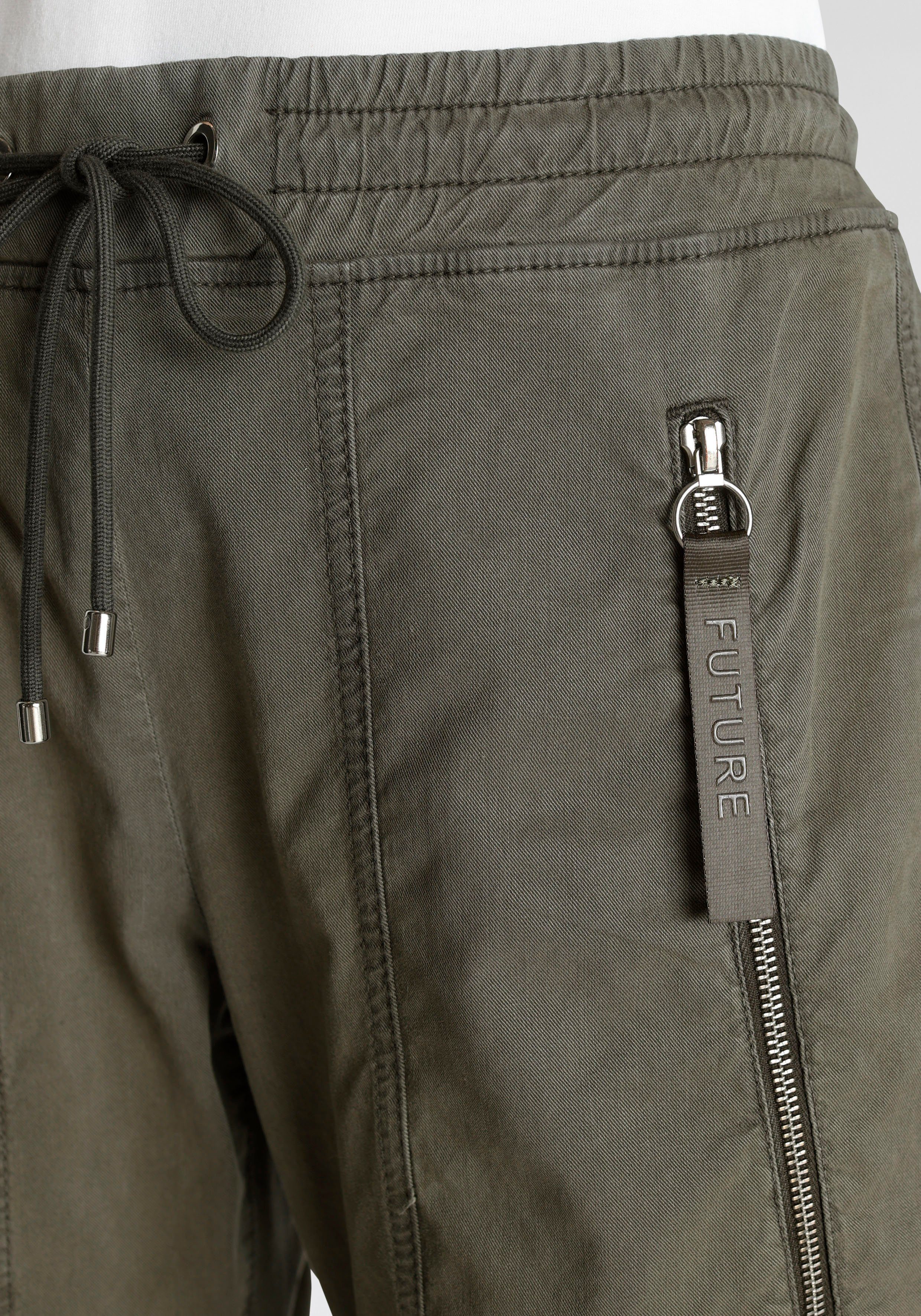 MAC Stoffhose worker vintage khaki Future