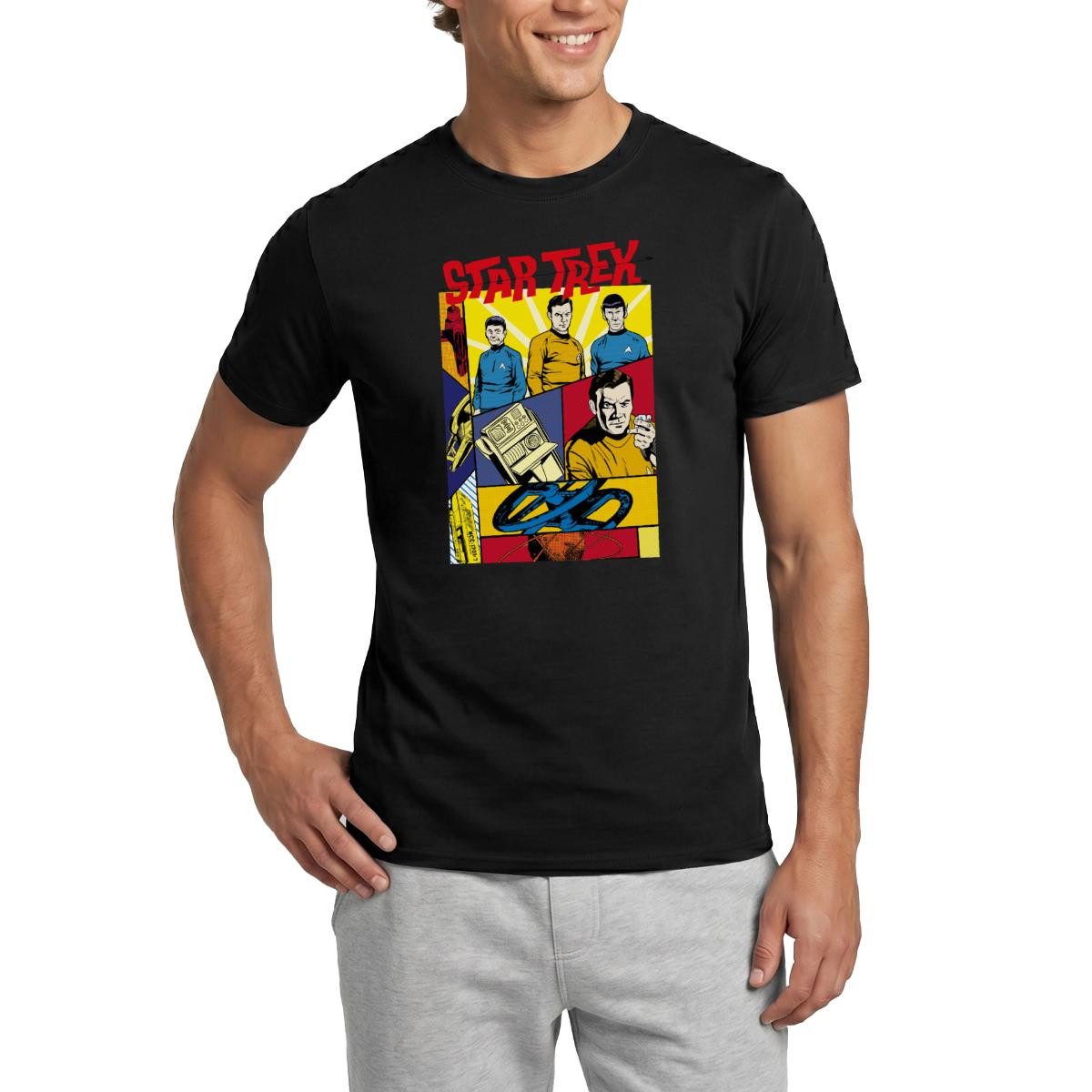T-Shirt Star Trek The Original Series Comic Cover Männer T-Shirt