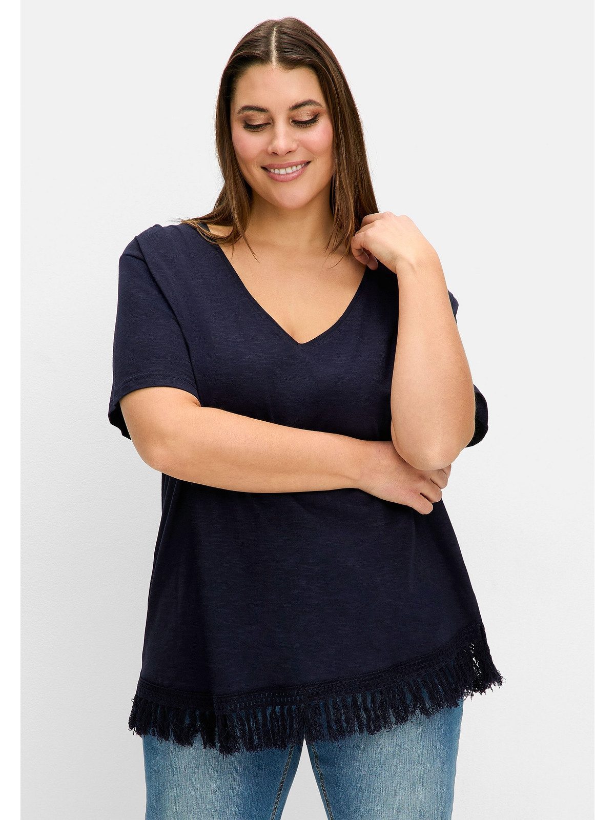 Oversize-Shirt Große Größen