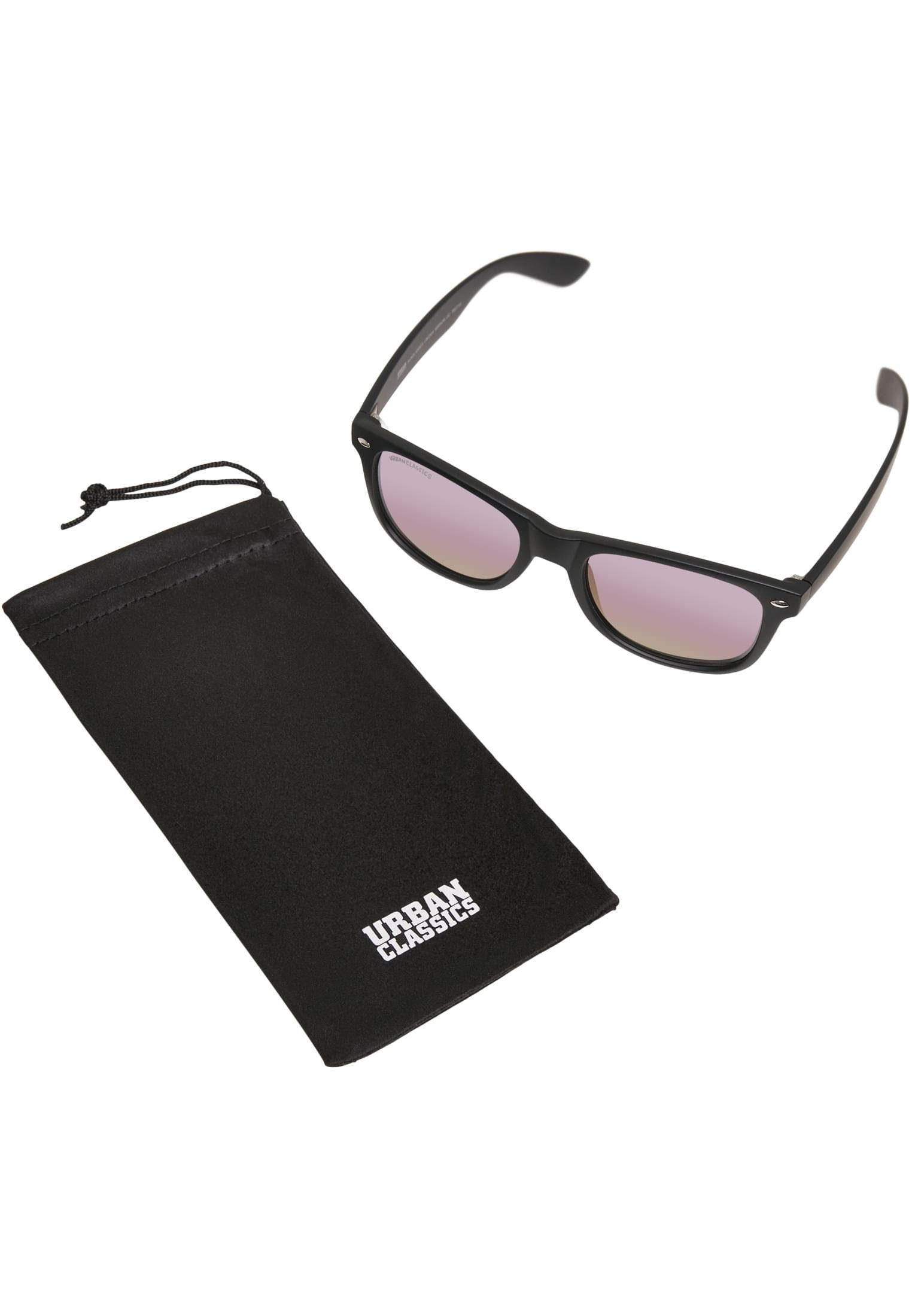 URBAN CLASSICS Sonnenbrille Accessoires Sunglasses black/purple Likoma Mirror UC