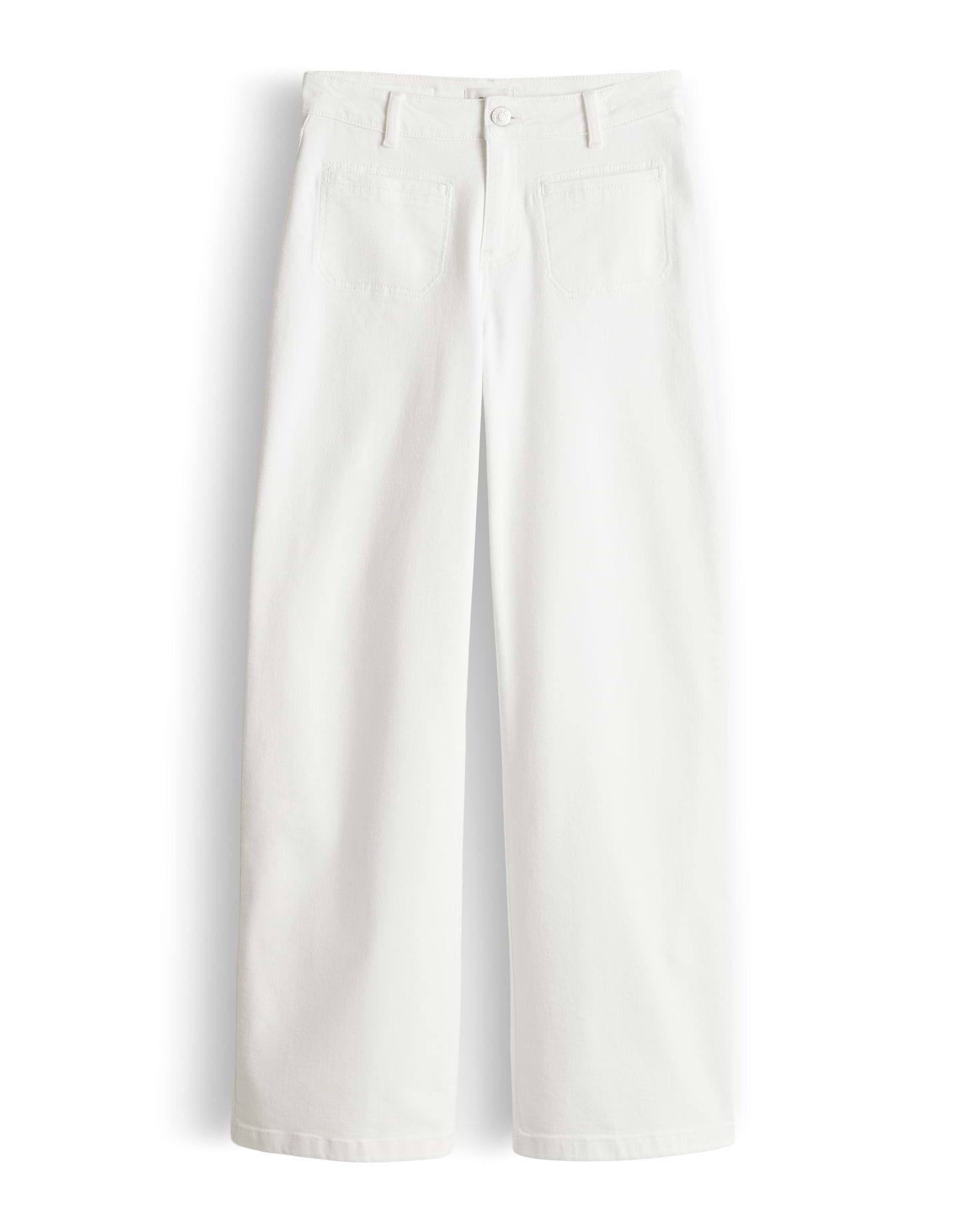 OPUS Weite Jeans Miva urban aus Denim mit weitem Bein Crinkle-Effekte, Pasp günstig online kaufen