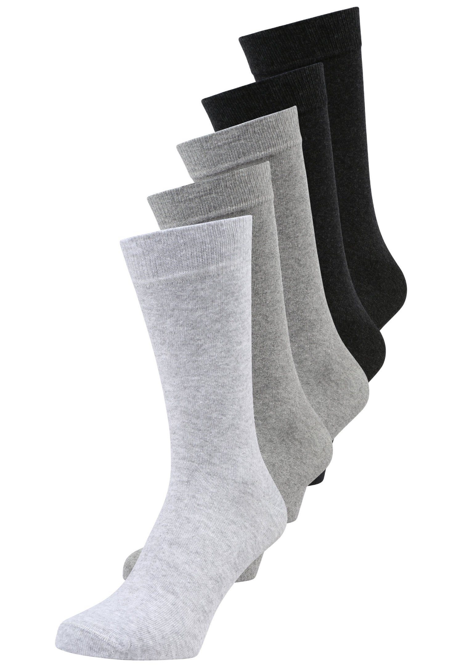 GÖTZBURG Basicsocken 10er Herren Götzburg Pack Klassisch Grau Socken Mix