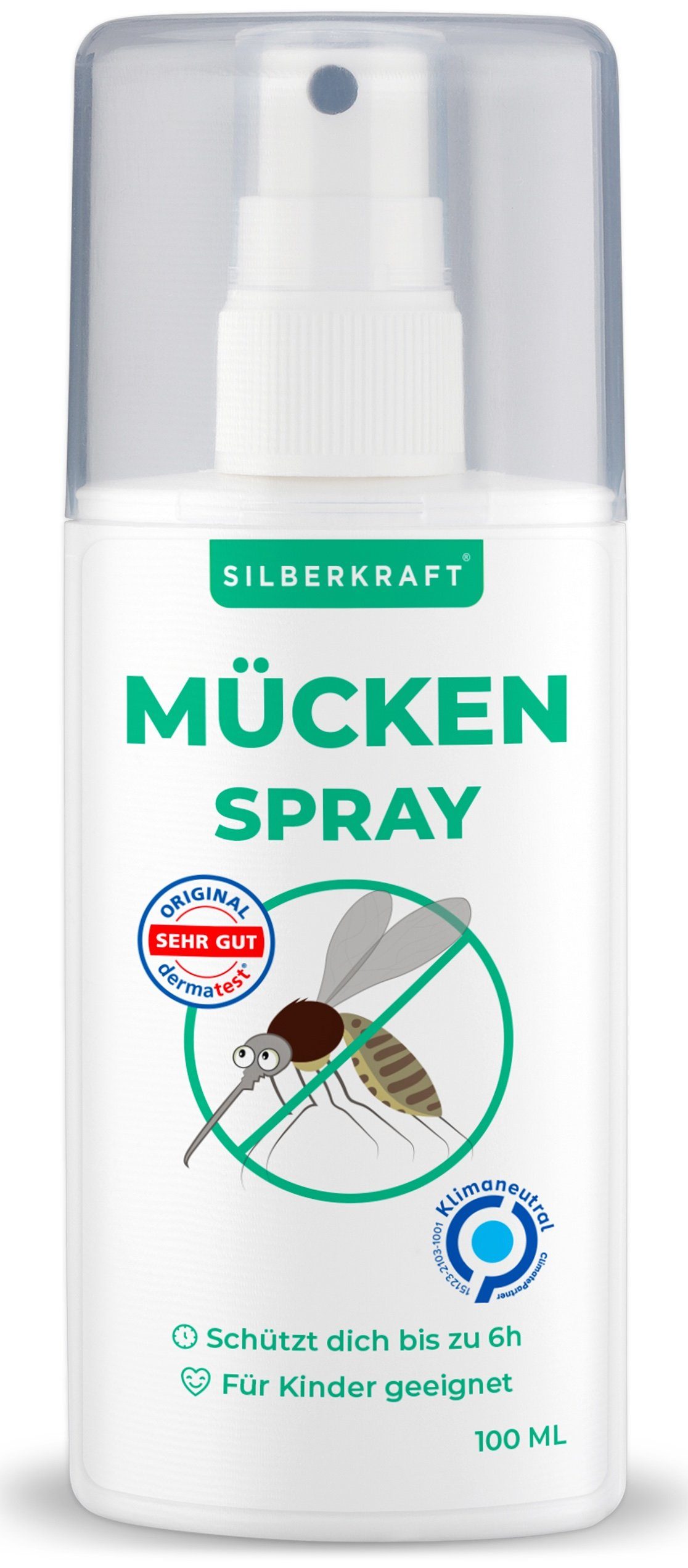 Silberkraft Insektenspray Mückenspray 100ml, 100 ml, 1-St.